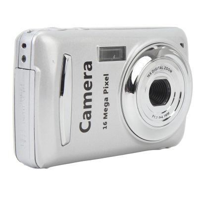 16M Pocket Camera, 2.4 Inch HD Display Screen, Portable Compact Digital Camera, 1080P Video Camcorder with 16X Zoom, for Outdoor Travel, Social Gatherings, Graduation Photos