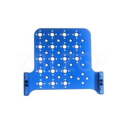 ZBLZGP Camera Three Side Expansion Side Panel for Alexa Mini LF RED Extension Cold Shoe Mount 1/4'' 3/8'' Screw (Blue)