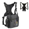 WOLFHUNT Prym1 Camo Binoculars Chest Pack with Rangefinder Pouch, Binoculars Harness Bags Magnetic Opening Bino Case Triple-Use Mode, Hunting Chest Pack W/MolleSystem & Lens Cleaning Cloth view 1