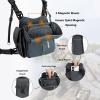 WOLFHUNT Prym1 Camo Binoculars Chest Pack with Rangefinder Pouch, Binoculars Harness Bags Magnetic Opening Bino Case Triple-Use Mode, Hunting Chest Pack W/MolleSystem & Lens Cleaning Cloth view 3