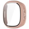 Case Intended for Fitbit Ace LTE, Case with Screen Protector [Tempered Glass] Full Around Hard PC Protective Case for for Google Fitbit Ace LTE Smartwatch Accessories (Pink) view 3