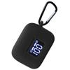 smaate Silicon Case Cover Compatible with TOZO Tonal Fits T21 True Wireless Earbuds, Black, T21CSBK view 1