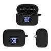 smaate Silicon Case Cover Compatible with TOZO Tonal Fits T21 True Wireless Earbuds, Black, T21CSBK view 3