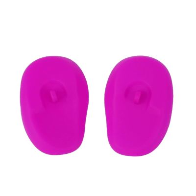 2pcs Soft And Silicone Ear Cover Guards Keep Your Ears Dry During Hair Washing