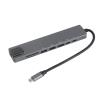 Tyenaza 8 in 1 Type C to HDMI HUB, RJ45 Card Reader Multifunction Dock Adapter view 1