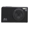 Yoidesu 4K Digital Camera Autofocus, 56MP Vlogging Camera HD 16X Digital Zoom Camera, Portable Mini Compact Camera Gifts for Kids Teens Adult Beginner, 1 Battery, 2.4 Inch (Black) view 1