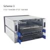 JNIYHGENS 3.5-Inch Hard Cages 3.5 to 5.25 Three-Disc 2 Chassis Drives in The Chassis Hard Box view 4