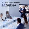 EMEET S800 4K Webcam for Streaming and Luna Plus Kit Bluetooth Speakerphone view 2