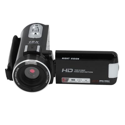 GOWENIC Digital Camera Recorder, Full HD 1080P 30MP Video Camera Camcorder wiht 3.0 Inch 270  Rotatable LCD, 18X Digital Zoom, NightVision, Anti Shake Video Camcorder (Black)