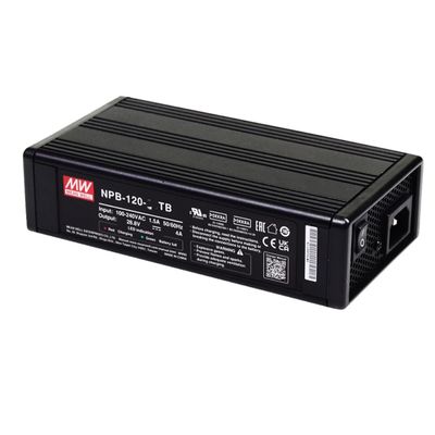 Mean Well NPB 120W 4A Battery Chargers Adapter NPB-120-24XLR AC-DC Switching Power Supply Driver Converter Transformer with 3 Pole Power Pin