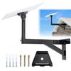 Starlink Gen 3 Mount, Ybervont Starlink Mounting Kit Gen 3, Heavy Duty Starlink Long Wall Mount for Starlink Internet Kit Satellite, Starlink Pole Mount with Starlink Gen 3 Pipe Adapter view 1