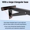 Starlink Gen 3 Mount, Ybervont Starlink Mounting Kit Gen 3, Heavy Duty Starlink Long Wall Mount for Starlink Internet Kit Satellite, Starlink Pole Mount with Starlink Gen 3 Pipe Adapter view 3