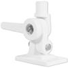 Five Oceans Marine VHF Antenna Mount, Folding Antenna Mount with Adjustable Ratchet, Fits All Standard 1-inch Marine Antennas, White Nylon - FO4766 view 1