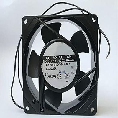 Ailsa Hexi AA9252HB-AW AC220/240V 50/60Hz 0.07/0.06A 28CFM 92x92x25mm Cooling Fan