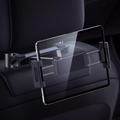 UINSUE Tablet & Smartphone Headrest Mount - 360 Rotatable, Adjustable for Road Trips (Extendable Version)