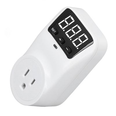 1800W Voltage Protector Outlet 5- Seconds Delay Protector for Refrigerator 120V 15A Outlet Plug PC Material Home Appliances from Circuit Failures