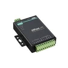 Mxa NPort 5230-T, 2-Port NPort Device Server, 10/100BaseT(x) Ethernet, RS-232, RS-422/485, Wide Temperature -40 to 75C