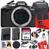Canon EOS R50 Mirrorless Camera (Body Only) + 64 GB Memory + Tripod + Monopod + Extra Battery + More (19pc Bundle) (Renewed) view 1