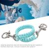 SPYMINNPOO Diving Camera Strap, Handle Rope Noctilucence Strong Rustproof Anticorrosion Underwater Camera Carry Lanyard for Cameras Dive Lights (Blue) view 2