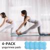 Yflingjie Yoga Knee Pads, Set of 4, Cushions for Knees and Elbows, Fitness, Meditation, Kneeling, Balance, Floor, Pilates (blue) view 3