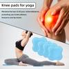 Yflingjie Yoga Knee Pads, Set of 4, Cushions for Knees and Elbows, Fitness, Meditation, Kneeling, Balance, Floor, Pilates (blue) view 4
