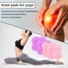 Yflingjie Yoga Knee Pads, Set of 4, Cushions for Knees and Elbows, Fitness, Meditation, Kneeling, Balance, Floor, Pilates (Pink Purple) view 4