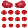 BLUEWALL Ear Tips Compatible with Beats Solo Buds, Studio Buds & Fit Pro, 6 Pairs S/M/L Sizes, Red view 1