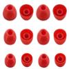 BLUEWALL Ear Tips Compatible with Beats Solo Buds, Studio Buds & Fit Pro, 6 Pairs S/M/L Sizes, Red view 2