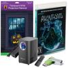 HoliScapes USB Projector Kit - AtmosFx Phantasms USB + Projector + 48" x 72" Large White Holographic Screen for Halloween Projection view 1