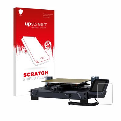 upscreen Scratch Shield Screen Protector compatible with Elegoo Neptun 4 - HD-Clear, Anti-Fingerprint