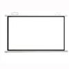 ZYXQQJ 30" 40" 50" 60" 70" Projector Screen HD Home Theater Projector Movie Screen Manual Pull Down Projection Screen, Public Display Screen(4:3,40inch) view 1