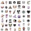 200pcs Witchy Stickers Cute Magic Witch Stickers Vinyl Waterproof Stickers for Water Bottle Laptop Luggage Skateboard Snowboard Guitar Scrapbook Phone Gifts for Teens Girls Kids Adult view 3