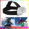 Action Camera Head Mount Strap Wearing Head Belt, Headband Camera for Recording, Shock Absorbing Head Action Camera with Elastic Support for View Video Outdoor Live Shooting Bracket Action Sport view 2