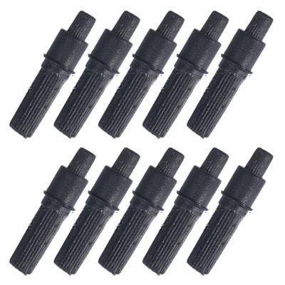 boxidixi 10 Packs AUX Speaker Buckles Plastic Socket Type Grill Guides Peg Kit Speaker Grill Peg Set Accesssory