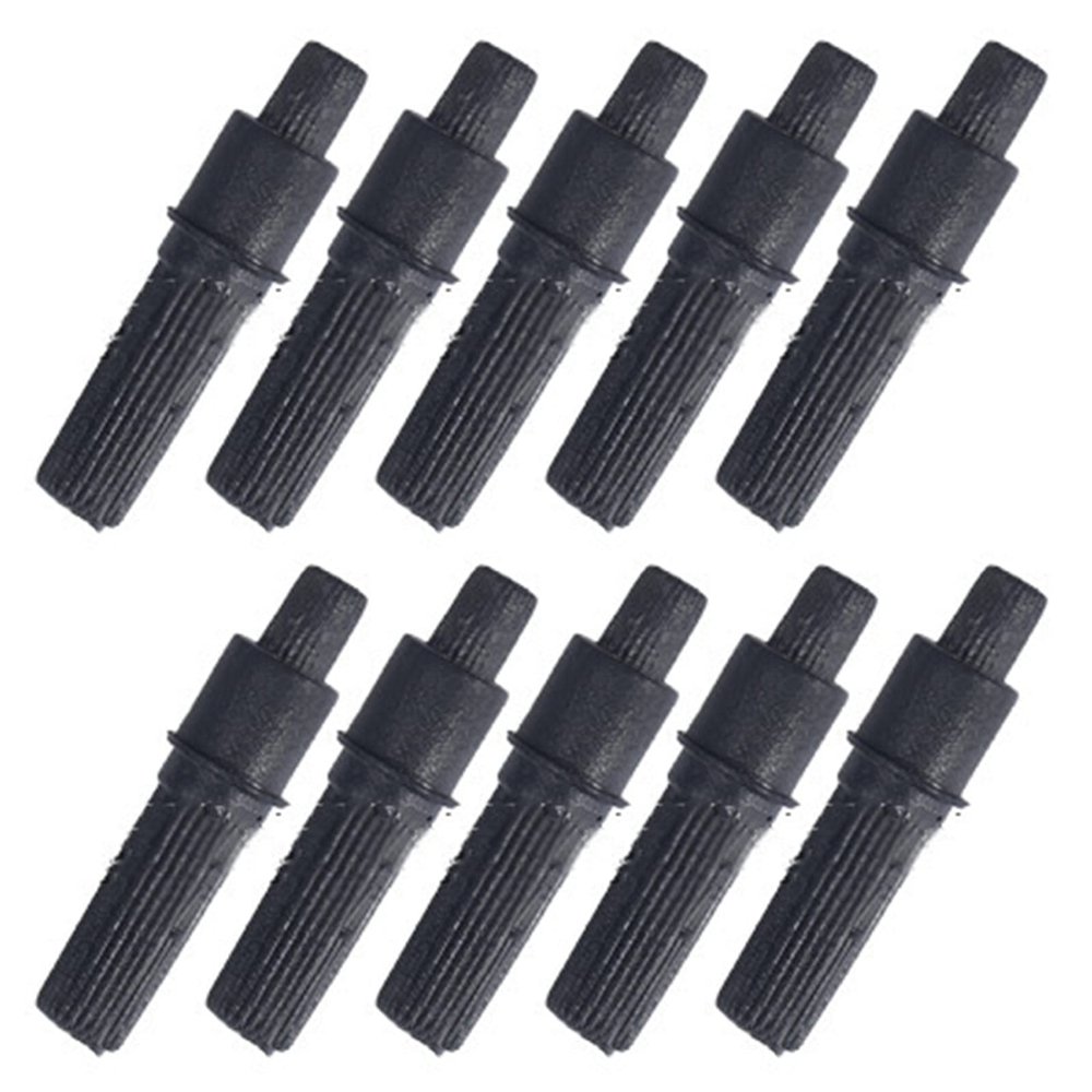 boxidixi 10 Packs AUX Speaker Buckles Plastic Socket Type Grill Guides Peg Kit Speaker Grill Peg Set Accesssory