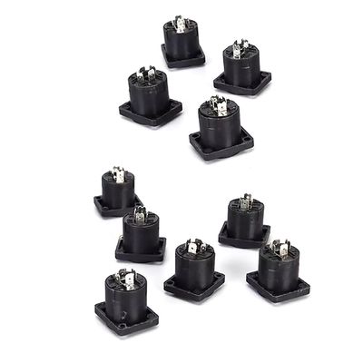 10Pcs Female Jack Speaker Audio Socket Connector, Speaker Audio Socket Connector