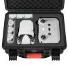 Drone Case for DJI Mini 4K: Waterproof Hard Travel Cases with Custom Foam for DJI Mini 2 /2 SE Fly Combo, Large Carrying Box for Drone, Batteries, Charger, Cable, Propeller & Accessories (Case Only) view 1