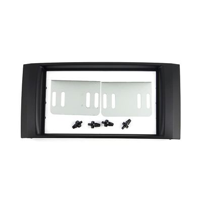 FSFY Car 173 * 98mm Fascia Stereo Panel Frame Trim Bezel Dash Kit For D-Max 06-2011 ABS Black