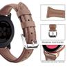 20-22mm slim Leather Strap for Samsung Galaxy Watch Active2 40mm 44mm watch4 5 watch5 pro watch5 classic 42mm 46mm,Cocoa,20mm view 2