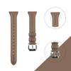20-22mm slim Leather Strap for Samsung Galaxy Watch Active2 40mm 44mm watch4 5 watch5 pro watch5 classic 42mm 46mm,Cocoa,20mm view 4