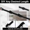 100Pcs Reusable Cable Ties, T-Type Adjustable Hook & Loop Fastener Straps, Cable Management Straps for Electrical Cable & Wire Organizer (150mm6 in) view 3