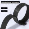 100Pcs Reusable Cable Ties, T-Type Adjustable Hook & Loop Fastener Straps, Cable Management Straps for Electrical Cable & Wire Organizer (150mm6 in) view 4