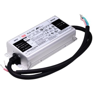 Mean Well XLG 100W 8A LED Driver XLG-100-L-AB Switching Power Supply Converter Transformer with IP67 PFC Function 3 in 1 Dimming Io adj by Potmeter Metal House Wire Leads