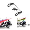 Aluminium Alloy RC Car Shock Damper Mount for Tamiya CW-01 Chassis Lunch Box 1/12 RC Car Upgrade Parts view 3