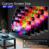Mini Projector ,5G Wifi Bluetooth Projector,Staratlas 12000L Native 1920*1080 P Video Projector, Outdoor Projector , Home Theater Compatible with HDMI/USB ,for Portable Movie Video (Black) view 2