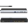 WAVLINK USB C Docking Station, USB-C Dock Triple Display PD 85W,USB Type C Hub with DisplayPort, HDMI, USB 2.0/3.0, Gigabit Ethernet, SD/TF Slot, Audio Jack for Windows and Mac view 1