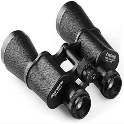 EESHHA Binoculars Adult 12x45 Outdoor and Birding Binocular,Portable Waterproof Binoculars,Binoculars for Adults with Prism Lens Clear Weak Light Vision Black Binoculars