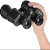 EESHHA Binoculars Adult 12x45 Outdoor and Birding Binocular,Portable Waterproof Binoculars,Binoculars for Adults with Prism Lens Clear Weak Light Vision Black Binoculars view 2