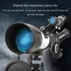 Binoculars Astronomical Telescope HD, Fully Multi Coated Optical Lens Bak4 Prism, 20-166X The Distance Is Adjustable, for Bird Watching, Travel, Stargazing view 3