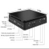 1080P DVD HD Video Player Portable VCD Player MiNi CD Player HDMI Video + 3.5mm Jack Audio Output with Remote Control view 3